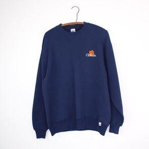 Vintage Navy Clemson  Russell Sweatshirt